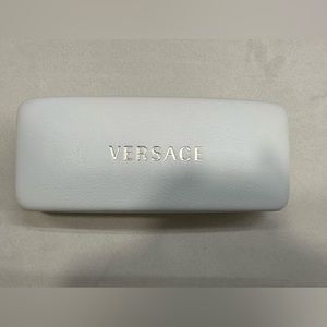 Versace Vintage Sunglasses Glasses Case Off White